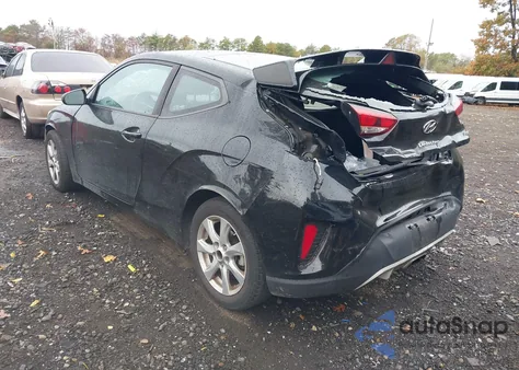2019 Hyundai Veloster 2.0 Premium z USA, uszkodzony, nr VIN KMHTG6AF0KU012056